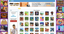 Desktop Screenshot of frivegames.org